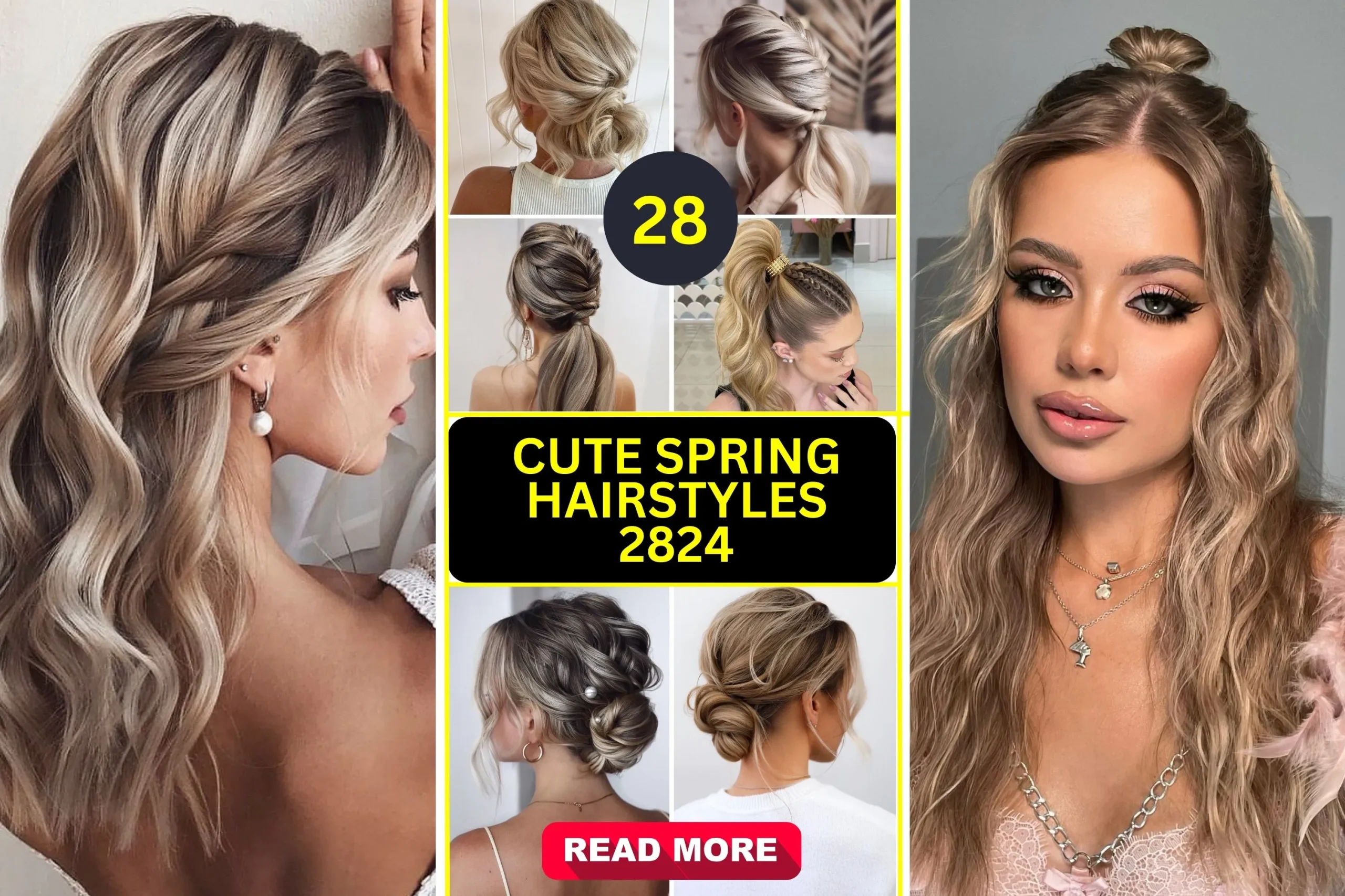 28 Cute Spring Hairstyles 2024 Refresh Your Look with the Latest Trends