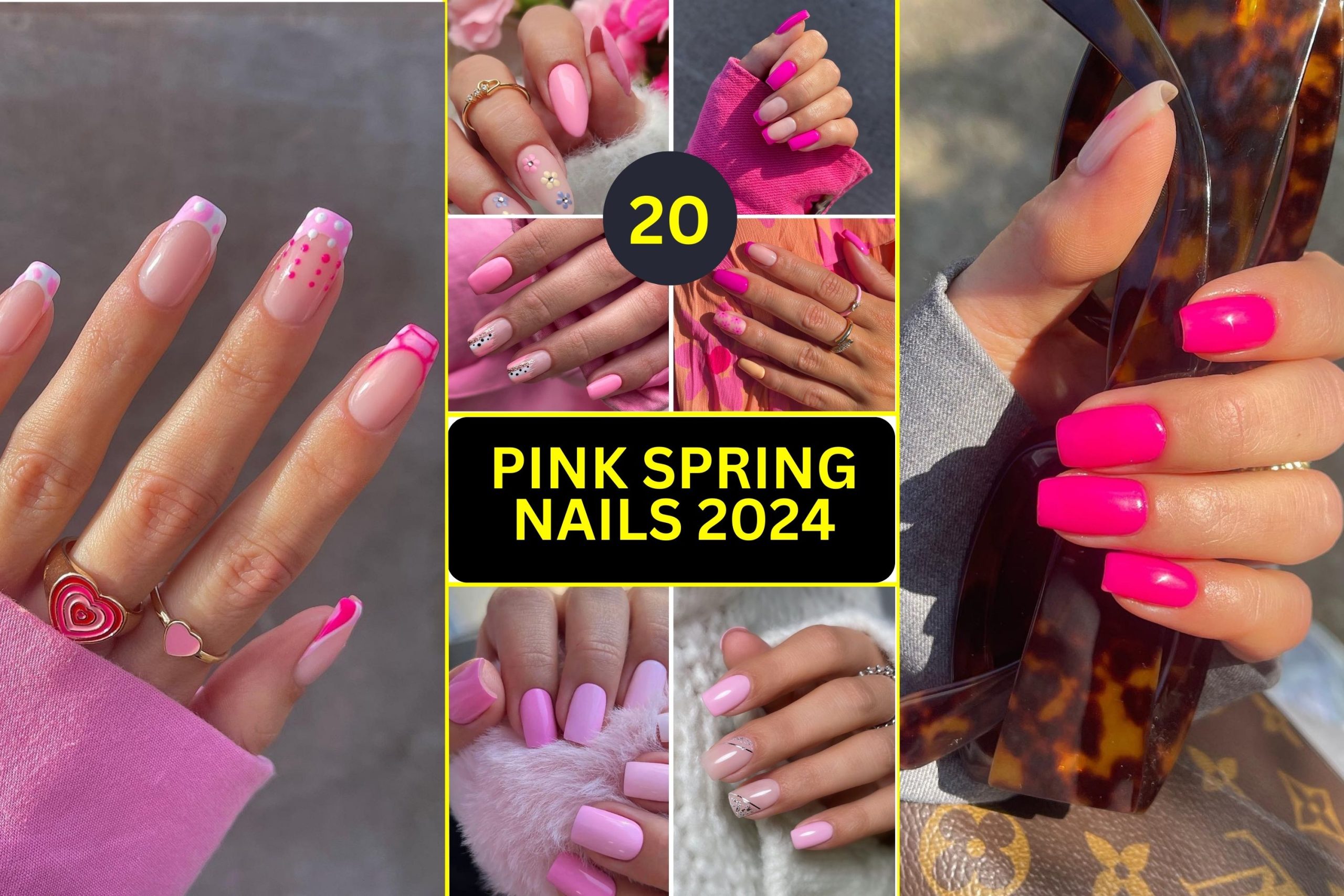 Pink Spring Nails 2024 A Blossoming Trend of Style and Color