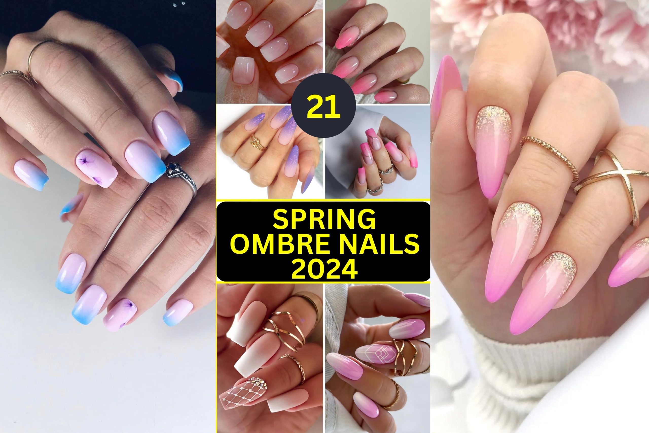 Spring Ombre Nails 2024 Blossoming Trends to Refresh Your Look