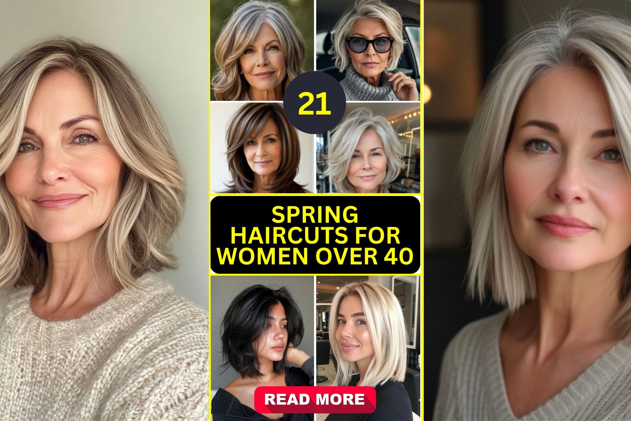 21 Stunning Spring Haircuts for Women Over 40 to Refresh Your Look