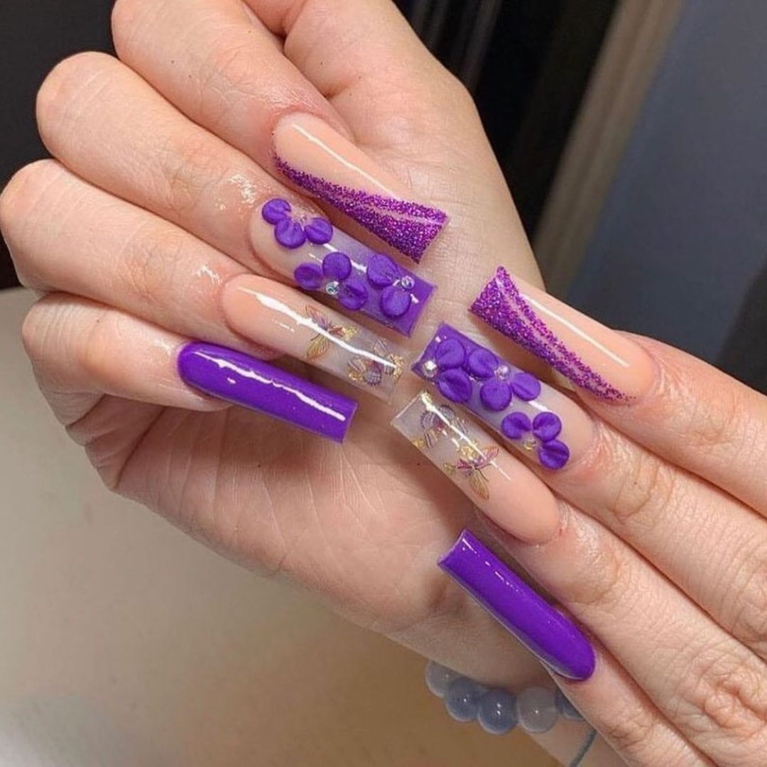 23 Trending Holiday Acrylic Nails for a Stylish Summer 2024 Look ...