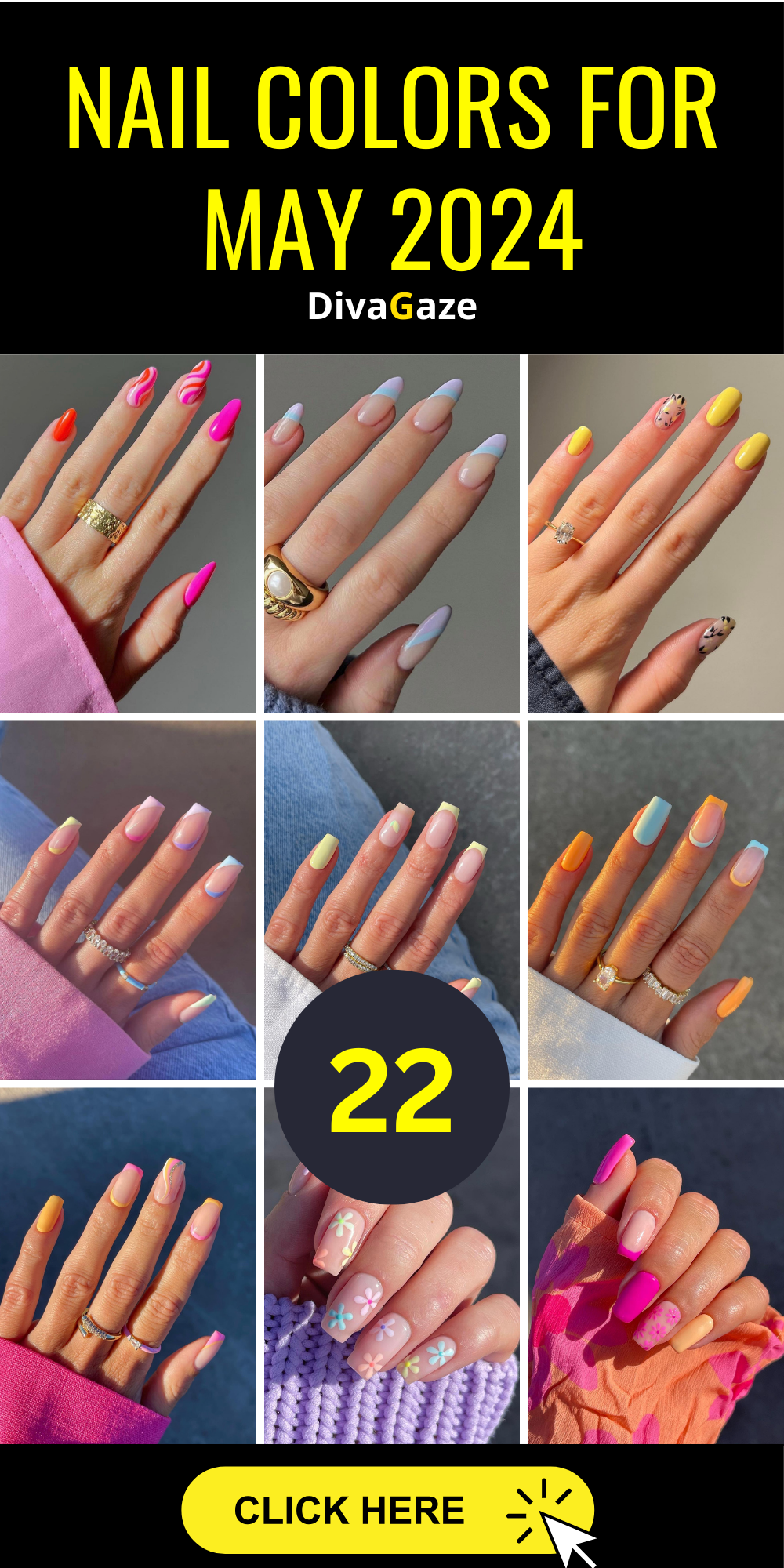 Nail Colors for May 2024: Embracing Spring's Vibrant Palette - divagaze.com