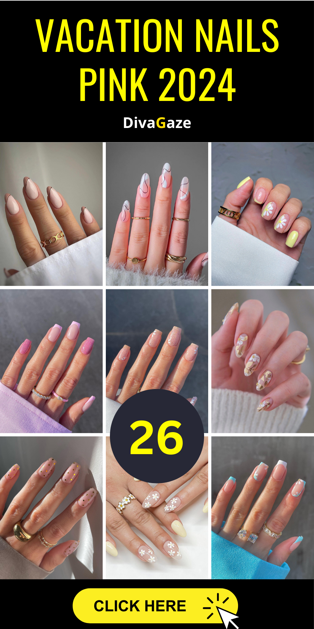 Vacation Nails Pink 2024 The Ultimate Guide to This Summer's Hottest