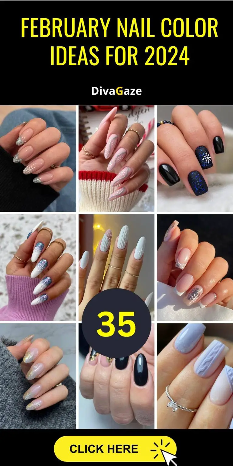 35 Stunning February Nail Color Ideas for 2024 - Your Ultimate Style Guide