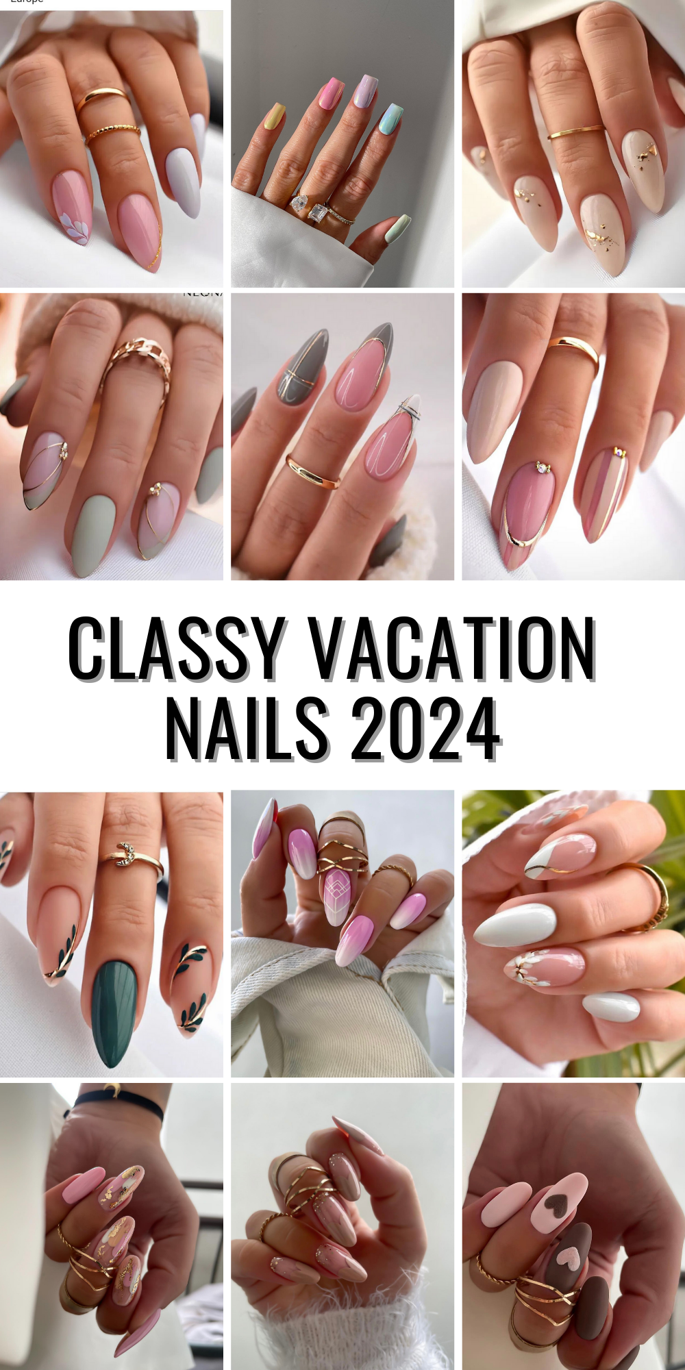 Classy Vacation Nails 2024 Elevating Your Travel Style With The Latest   7 19 