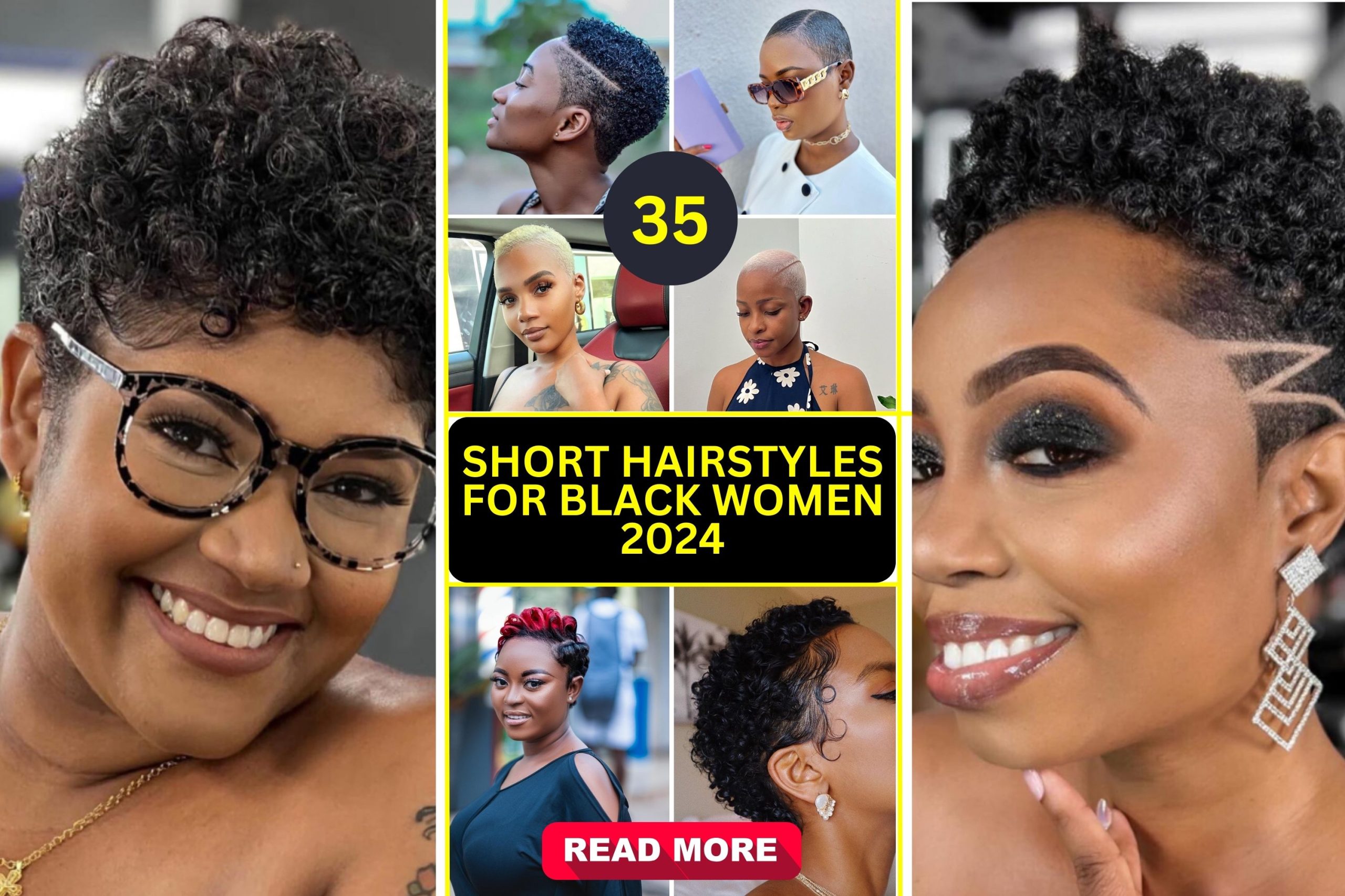 Top 40 Short Hairstyles for Black Women - Trendy Cuts & Styles ...