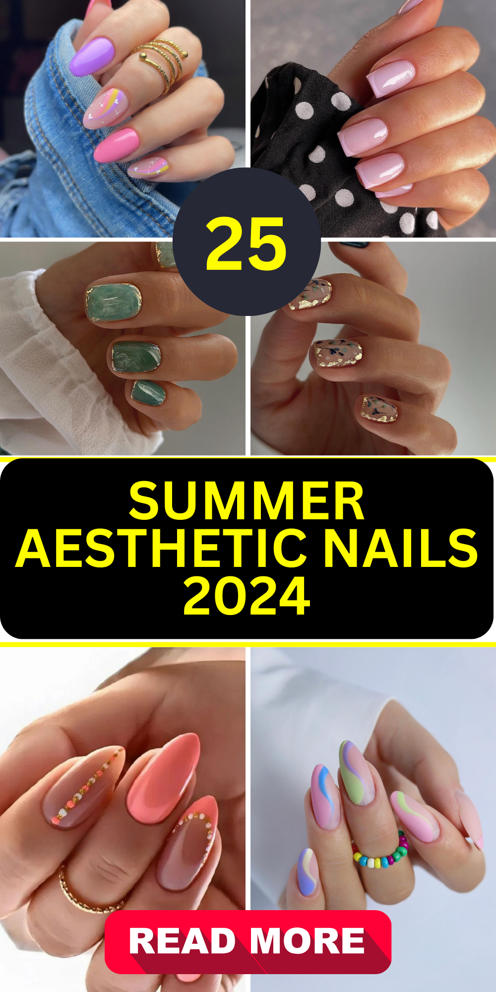Serene Summer Nails 2024 Aesthetic Picture Concept Serene Summer Nails 2024 Aesthetic Picture Concept
