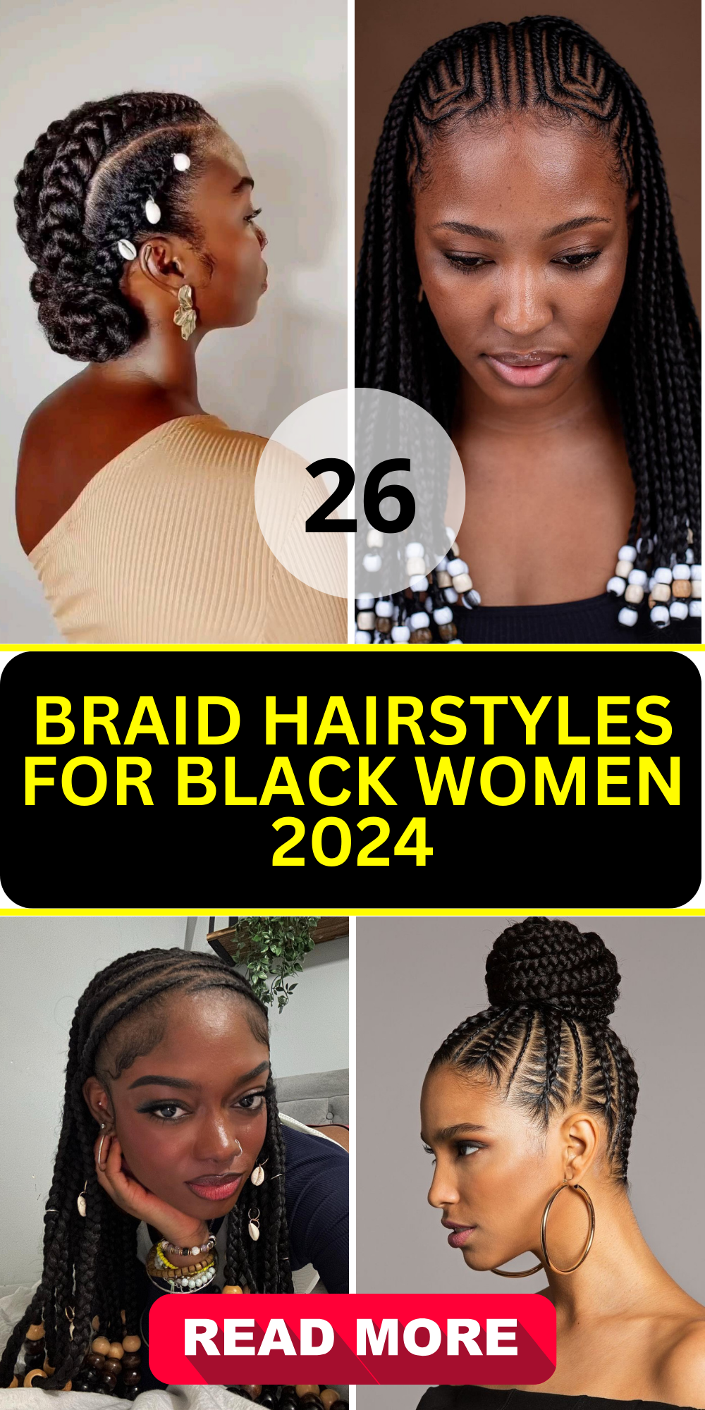 26 Trendsetting Braid Hairstyles for Black Women in 2024 - Get Inspired ...