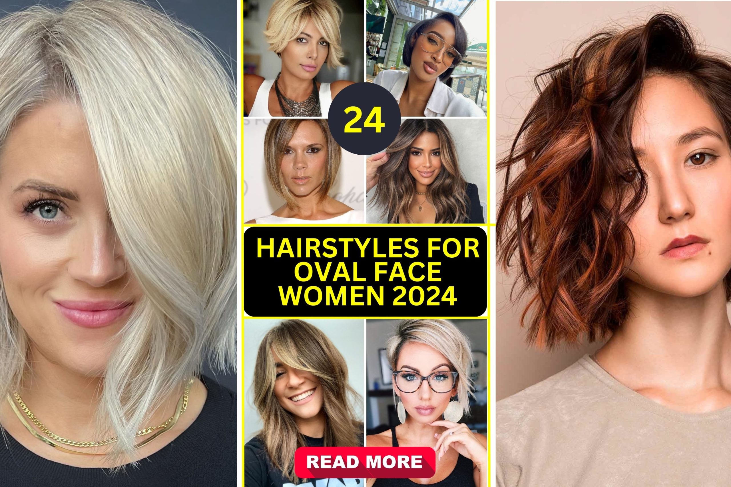 Top 29 Hairstyles for Oval Face Women in 2024: Trendy Cuts & Styles ...