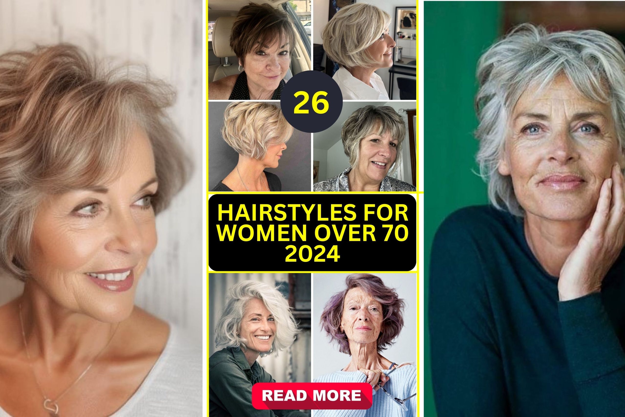 26 Trendsetting Hairstyles for Women Over 70 in 2024 - Embrace Elegance ...