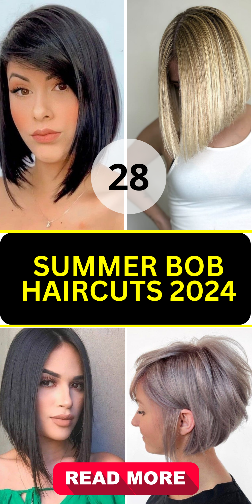 Top 28 Summer Bob Haircuts 2024: Trendy Styles for Every Woman ...