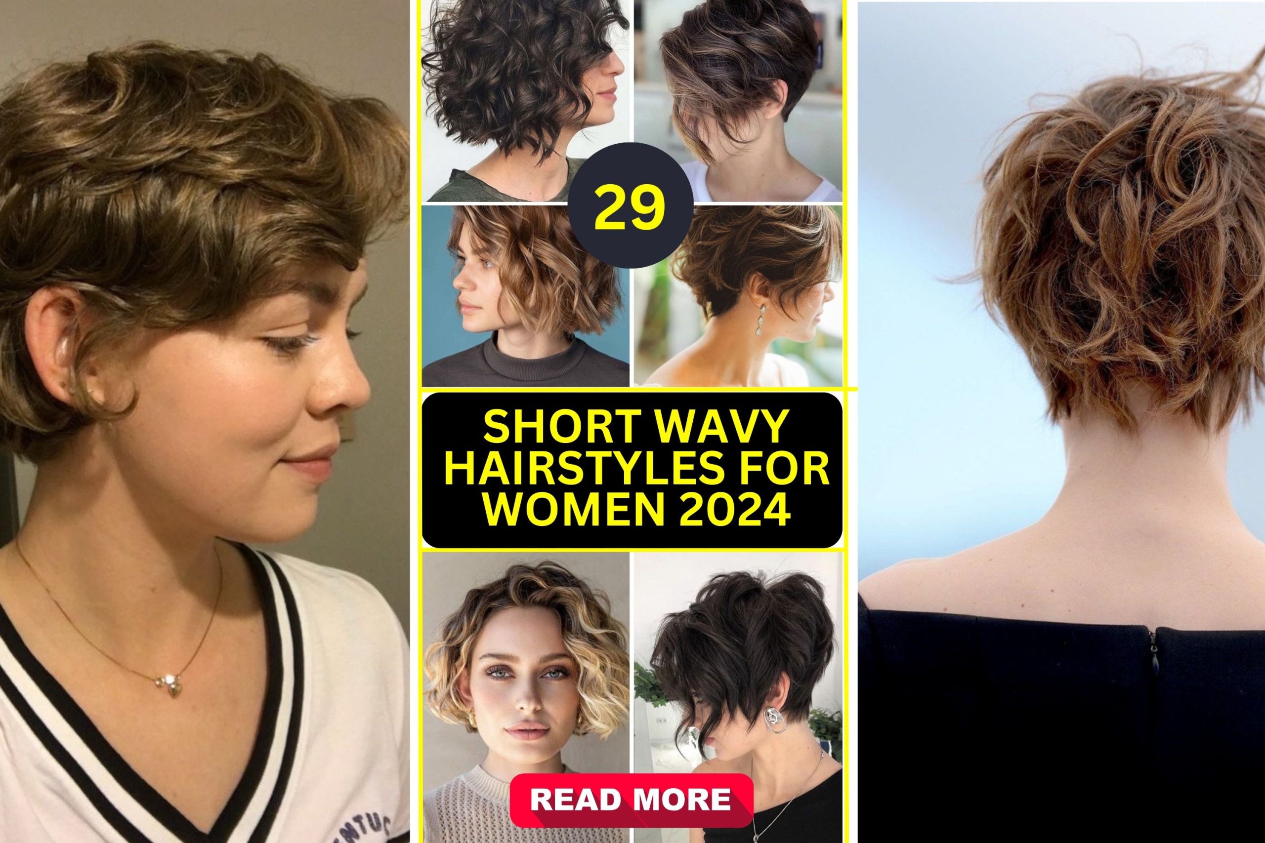 34 Chic Short Wavy Hairstyles for Women 2024 - Trendy Cuts & Styles ...