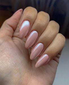 Top 39 Nude Chrome Nails 2024 – Embrace Elegance & Modern Nail Trends