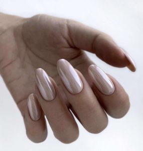 Top 39 Nude Chrome Nails 2024 – Embrace Elegance & Modern Nail Trends