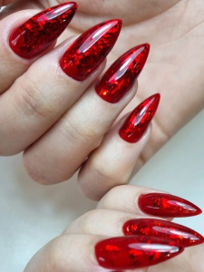 Embrace 28 Red Acrylic Nail Designs: Bold & Timeless Beauty - divagaze.com