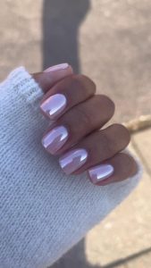 Top 39 Nude Chrome Nails 2024 – Embrace Elegance & Modern Nail Trends