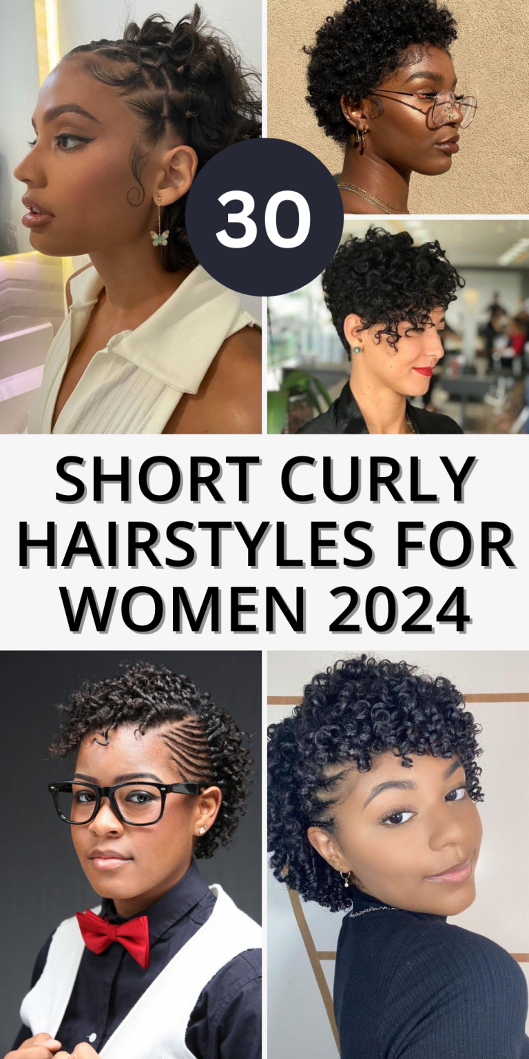 Top 30 Short Curly Hairstyles for Women in 2024 - Trendy Cuts & Styles ...