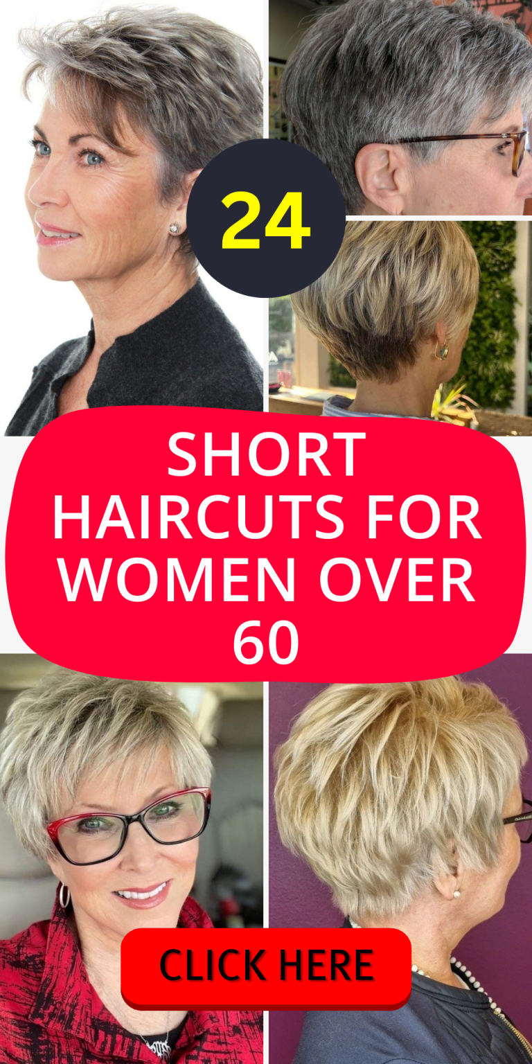 Top 24 Short Haircuts 2024 for Women Over 60 - Chic & Timeless Looks ...