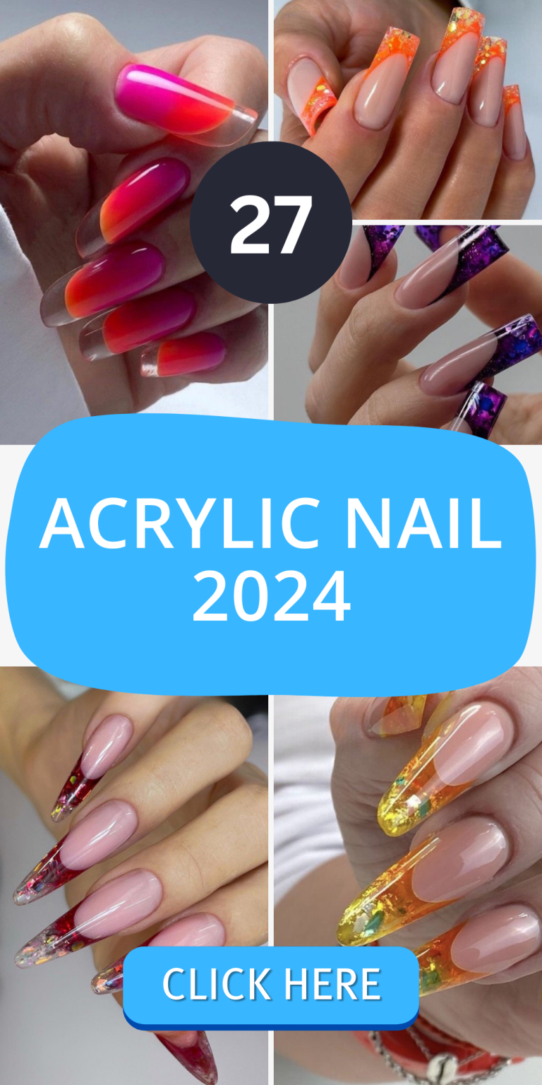 Top 27 Acrylic Nail Trends 2024 Chic Designs For Every Style