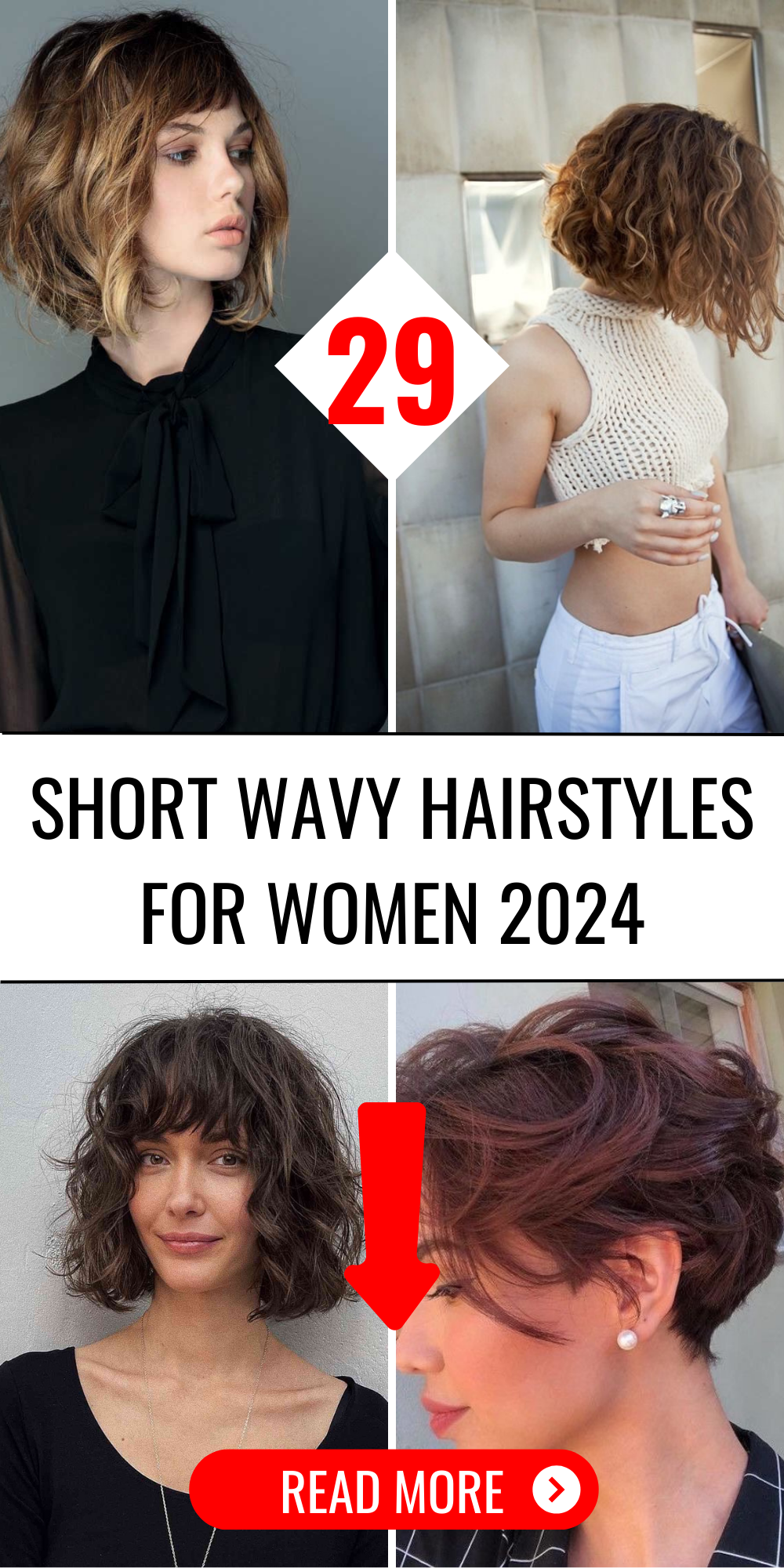 29 Chic Short Wavy Hairstyles for Women 2024 - Trendy Cuts & Styles ...