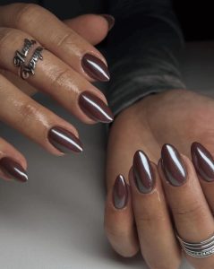 Top 39 Nude Chrome Nails 2024 – Embrace Elegance & Modern Nail Trends