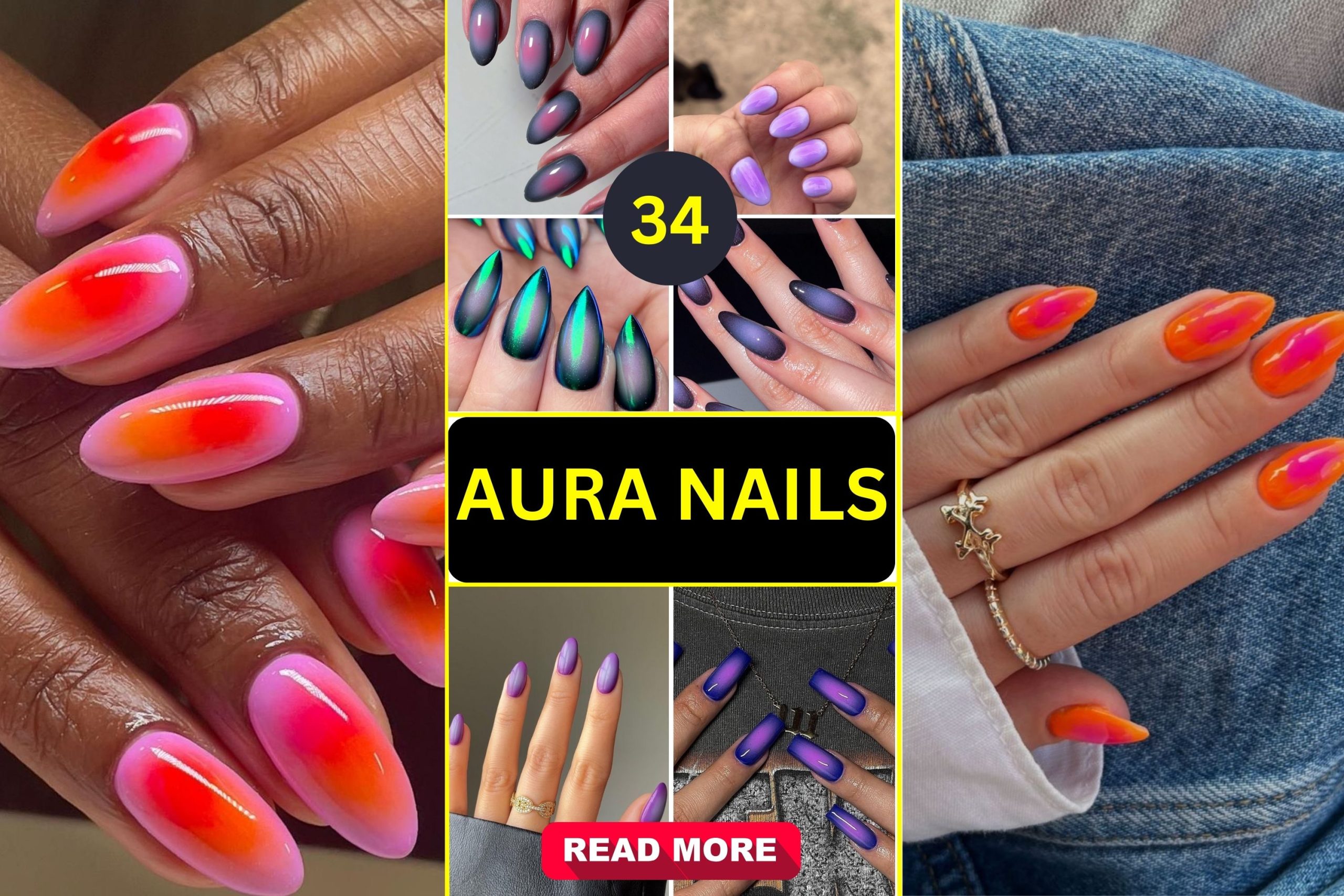 Explore 39 Aura Nails - The Trend Blending Art & Personality - divagaze.com