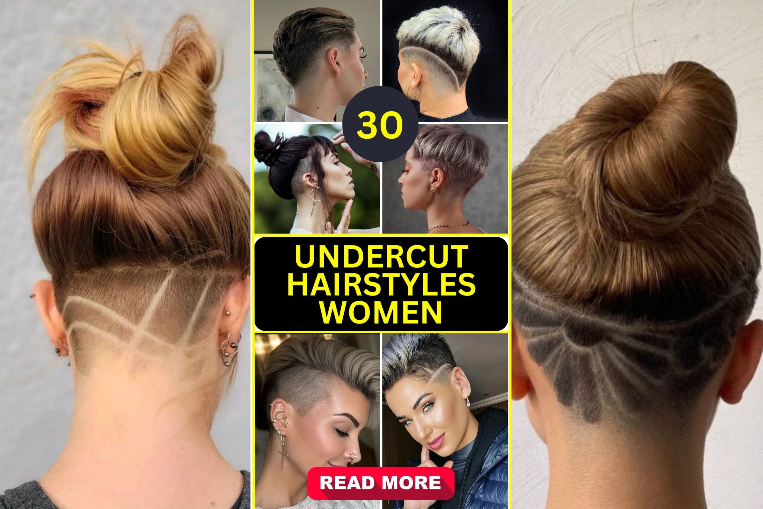 Top 35 Undercut Hairstyles for Women – Bold & Chic Cuts - divagaze.com