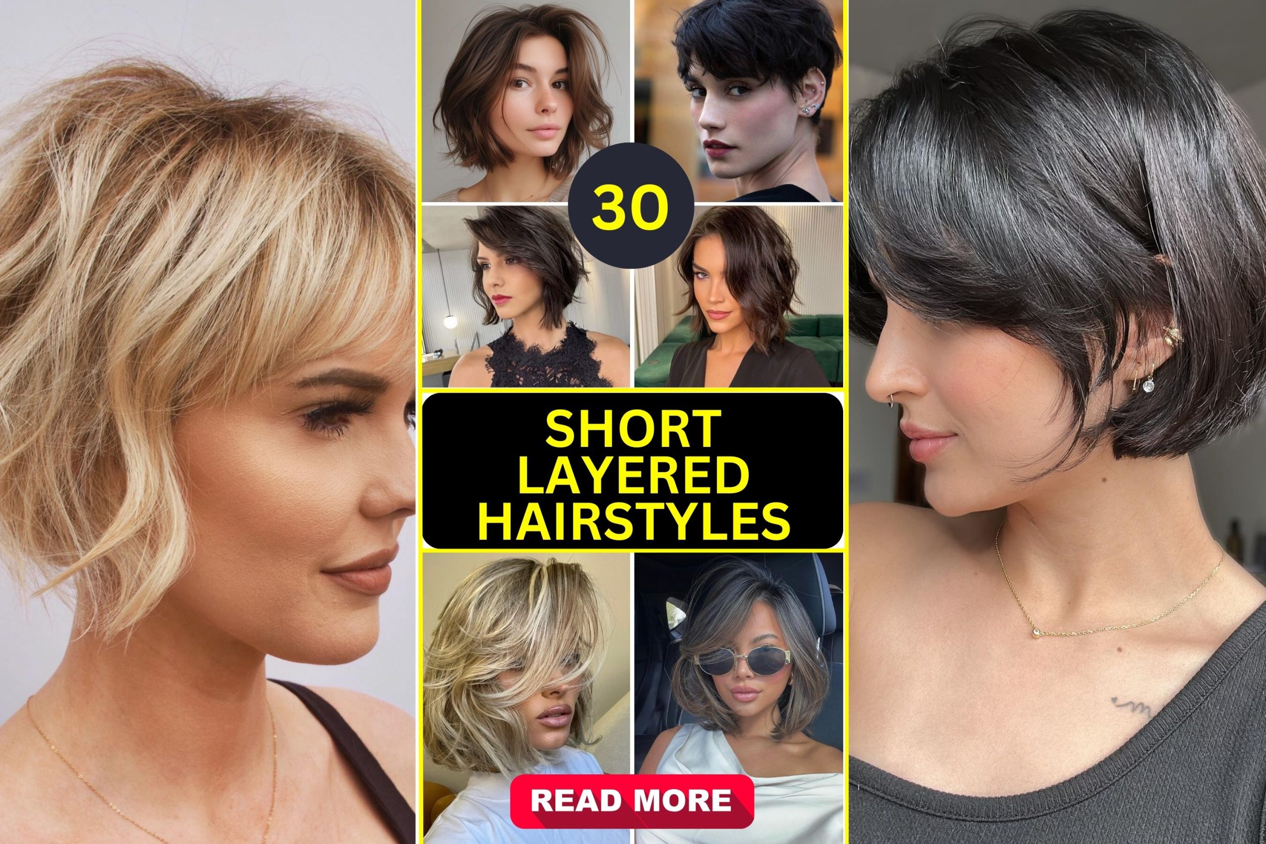 Top 35 Short Layered Hairstyles 2024 - Fresh Looks for Women - divagaze.com