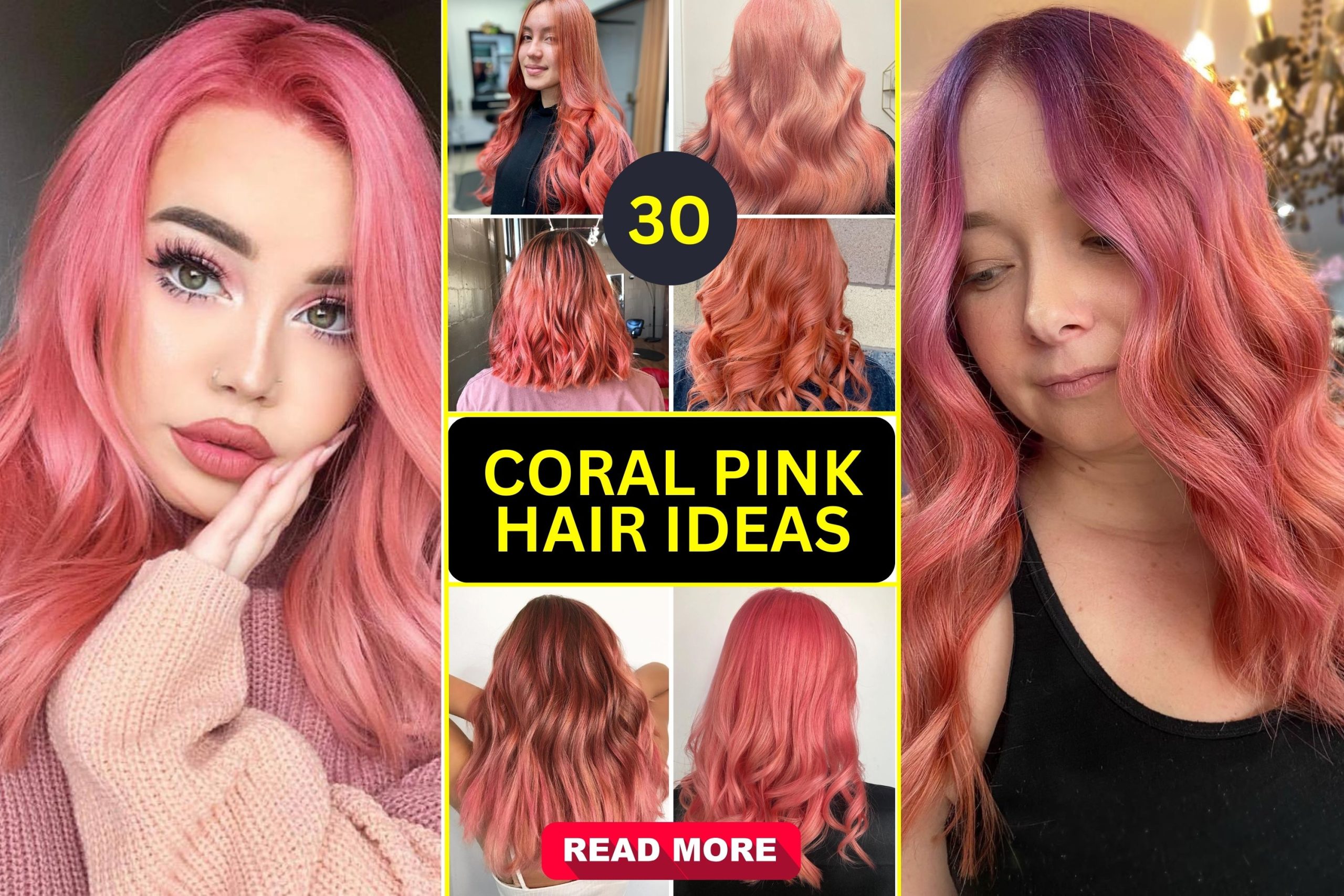 Update In Pink Explore 30 Stunning Coral Pink Hair Ideas for a Trendy Update in 2024 ...