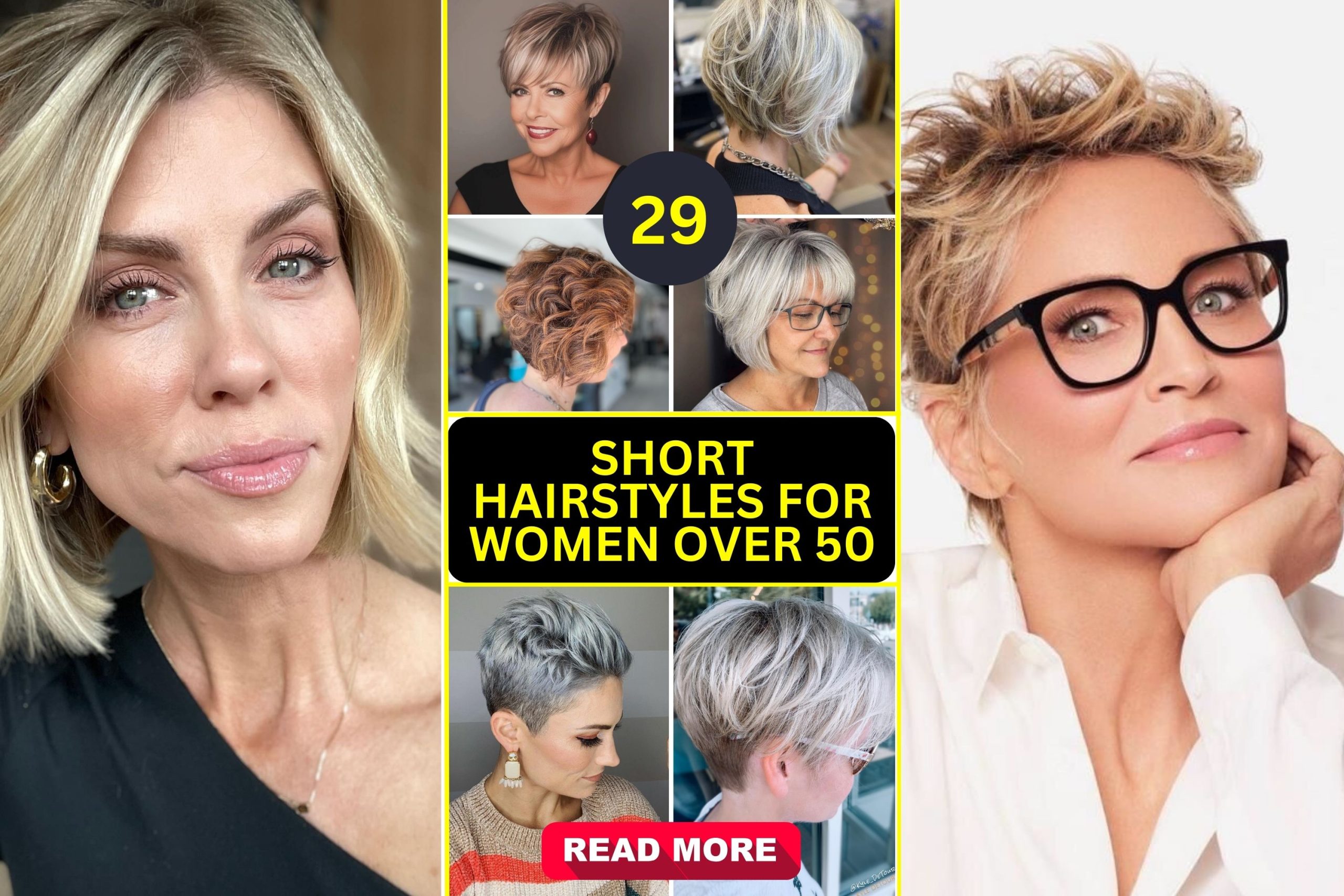 Top 29 Short Hairstyles for Women Over 50: 2024 Edition - divagaze.com