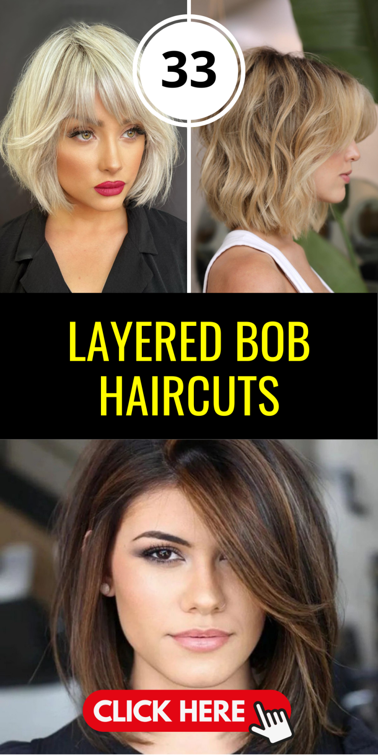 33 Layered Bob Haircuts: Chic Styles to Inspire Your Next Look ...