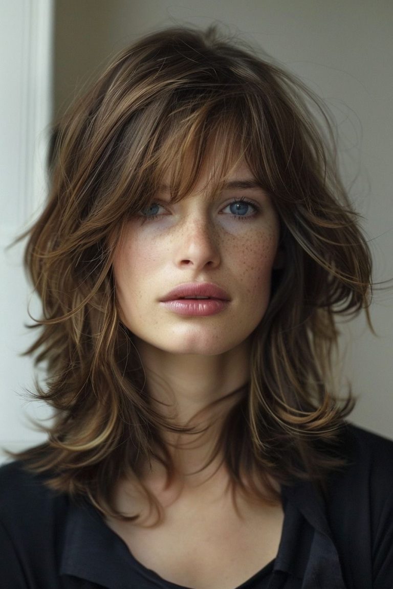 Top 35 Medium Layered Haircuts to Revamp Your Look in 2024 - divagaze.com