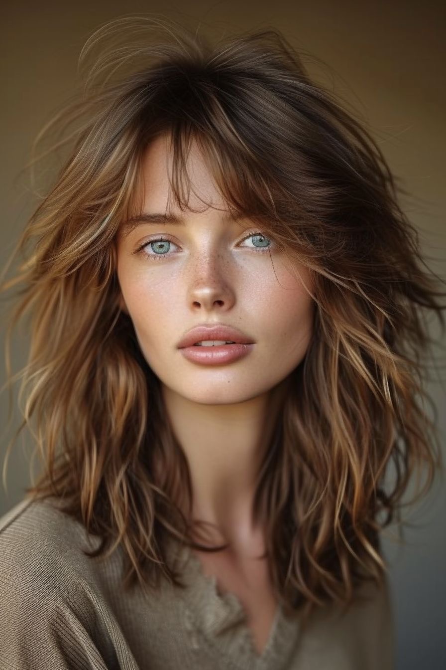 Top 35 Medium Layered Haircuts to Revamp Your Look in 2024 - divagaze.com