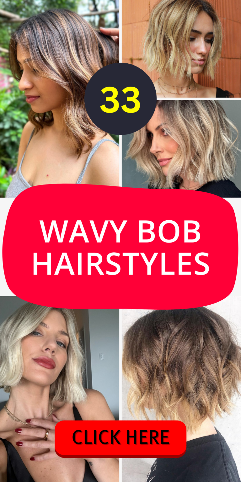 Chic 2024 Guide: 33 Wavy Bob Hairstyles for Every Face Shape - divagaze.com