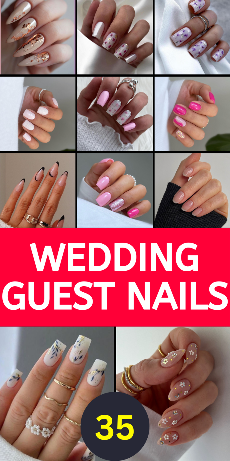 35 Wedding Guest Nails: Elegant and Trendy Ideas for Every Style ...