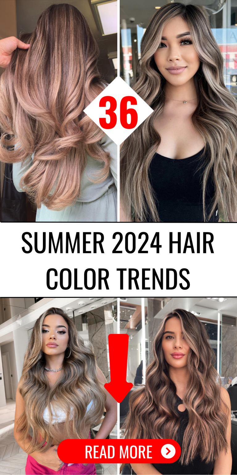 Explore 36 Summer 2024 Hair Color Trends For Vibrant New Looks 