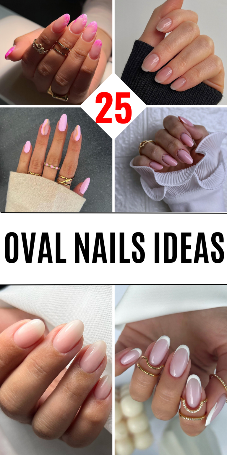 25 Oval Nails Ideas for 2024: Trendy, Cute, and Perfect Designs for ...