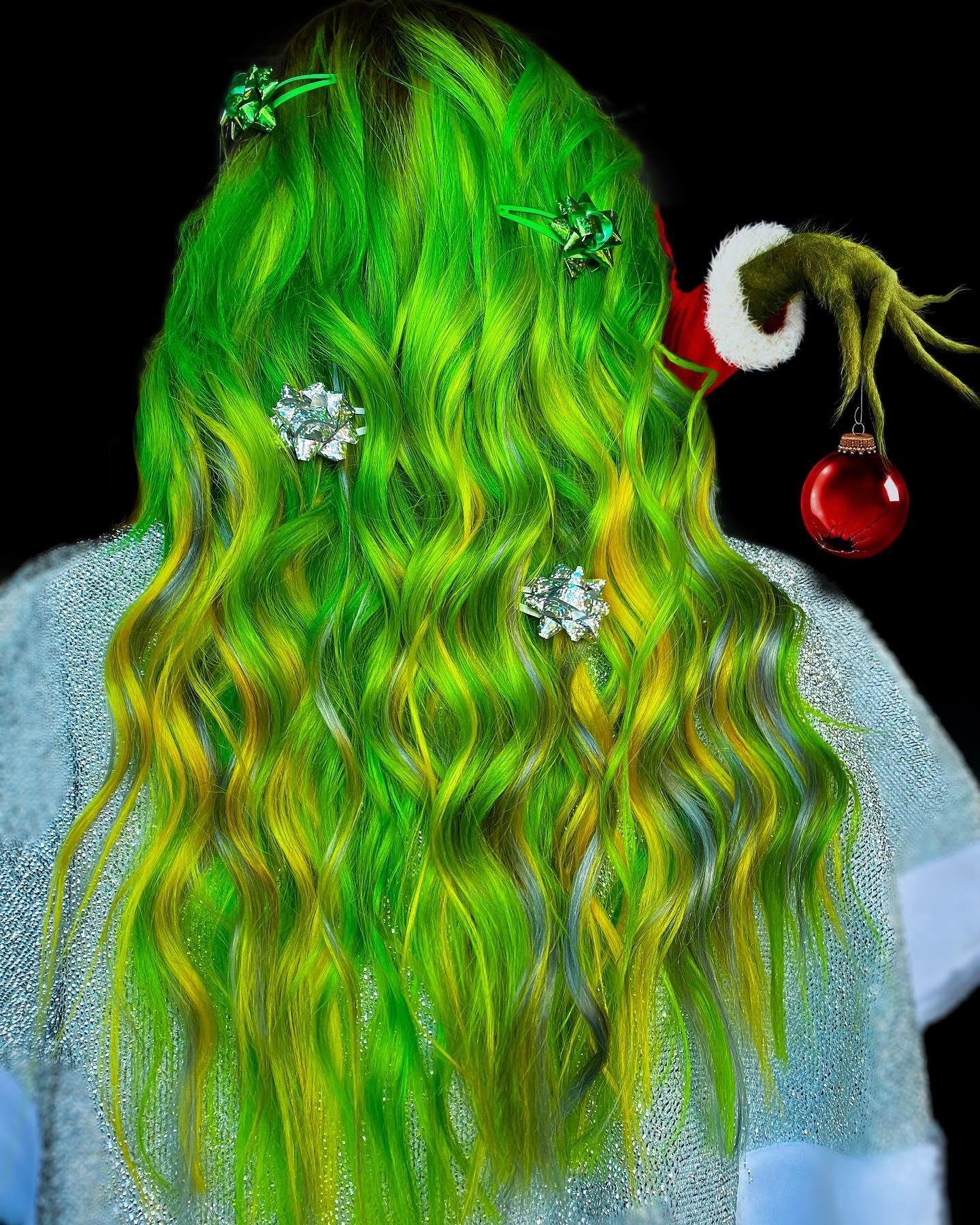 31 Crazy Christmas Hairstyles: Fun, Bold Ideas for Women and Kids to ...