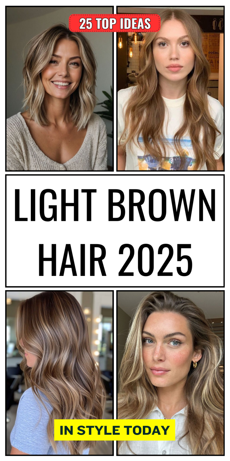 25 Stunning Light Brown Hair Ideas For 2025 From Natural Waves To Bold 3 768x1536