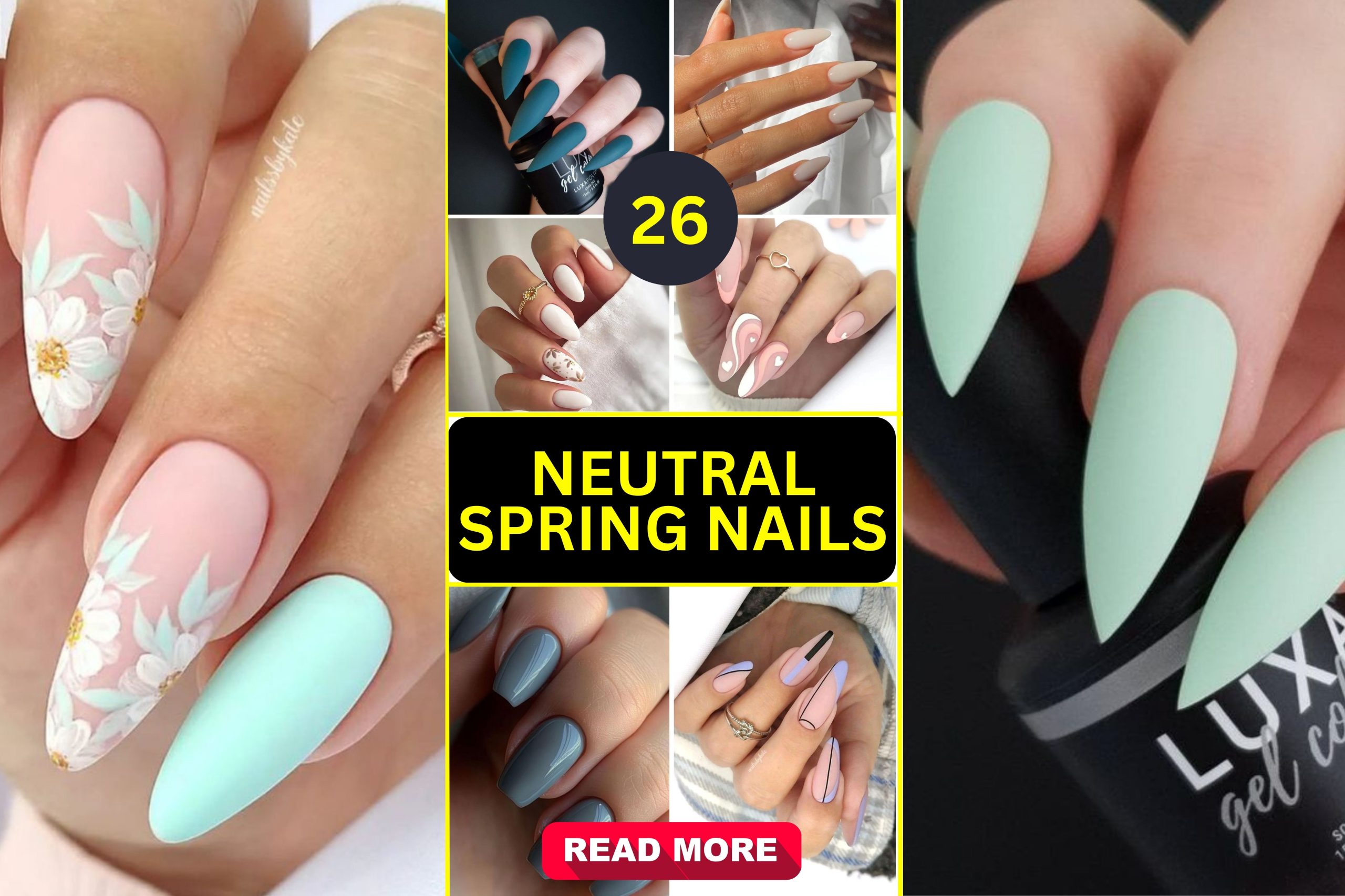 26 Neutral Spring Nails to Try: Elegant Designs for Every Style ...