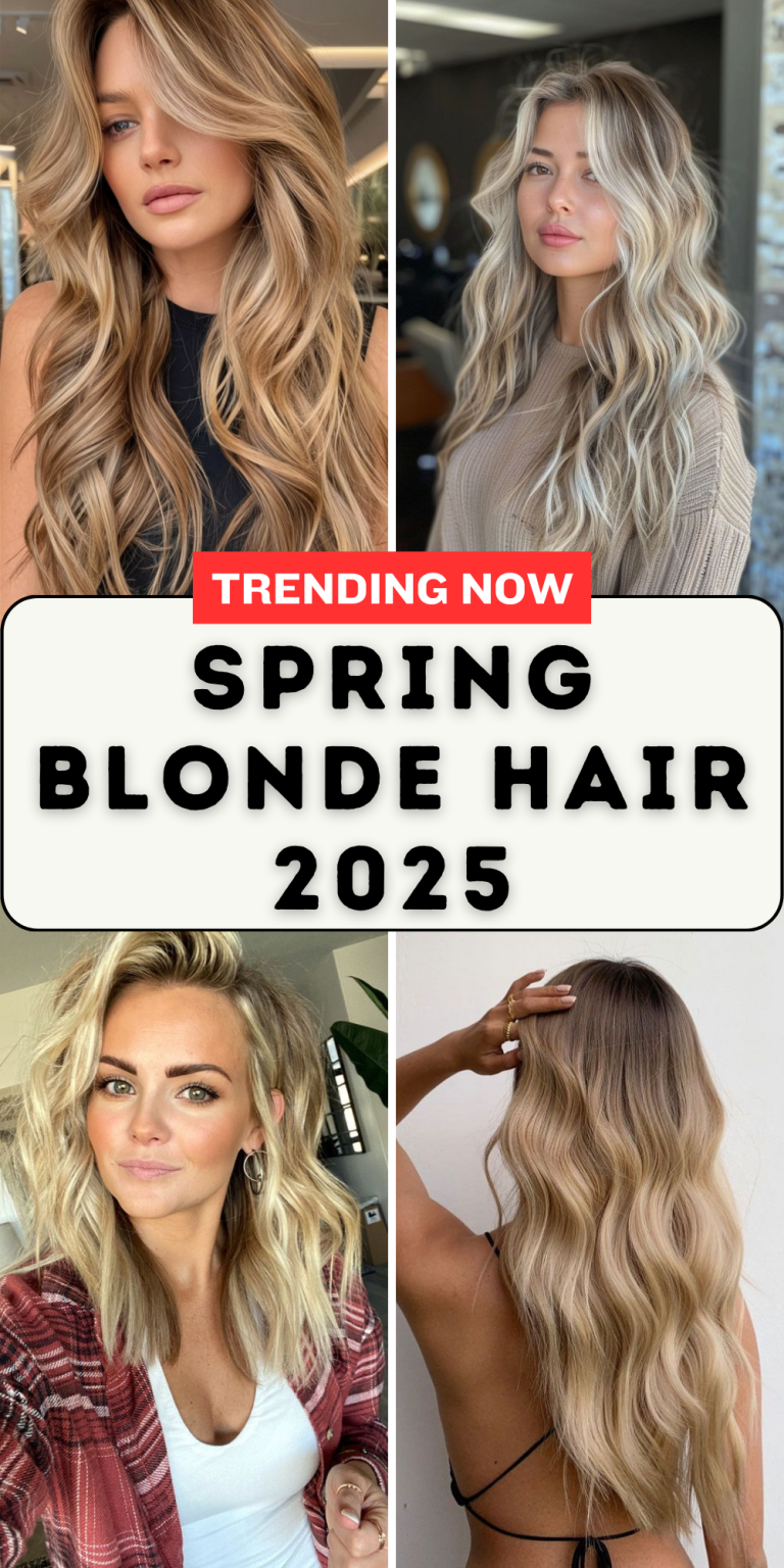 29 Spring Blonde Hair 2025 Top Color and Style Ideas to Shine This