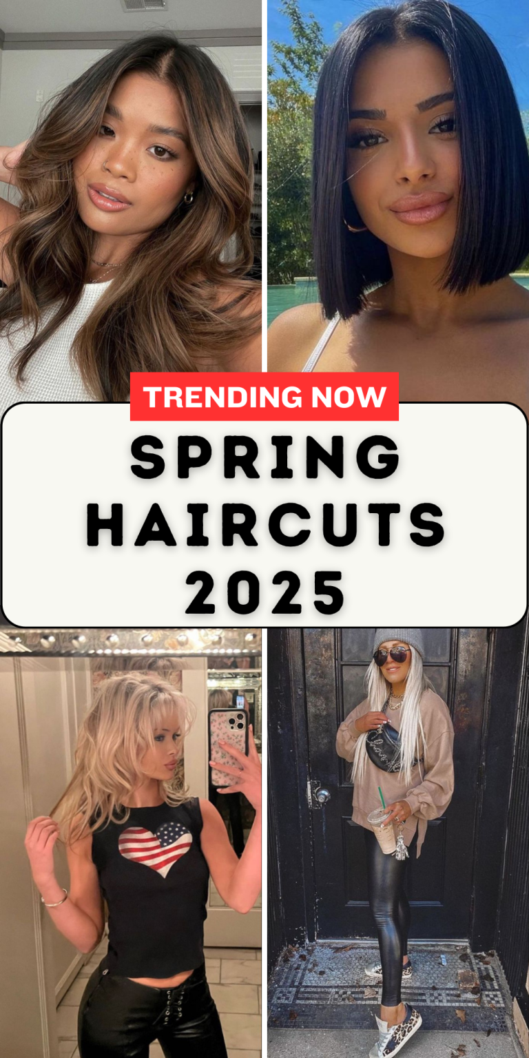 23 Spring Haircuts 2025: Fresh and Trendy Ideas for Every Hair Length ...