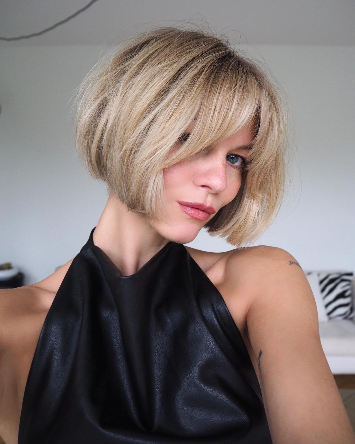 30 Bob Haircut with Bangs 2025 The Most Stylish and Trendy Looks for Every Face Shape and Hair
