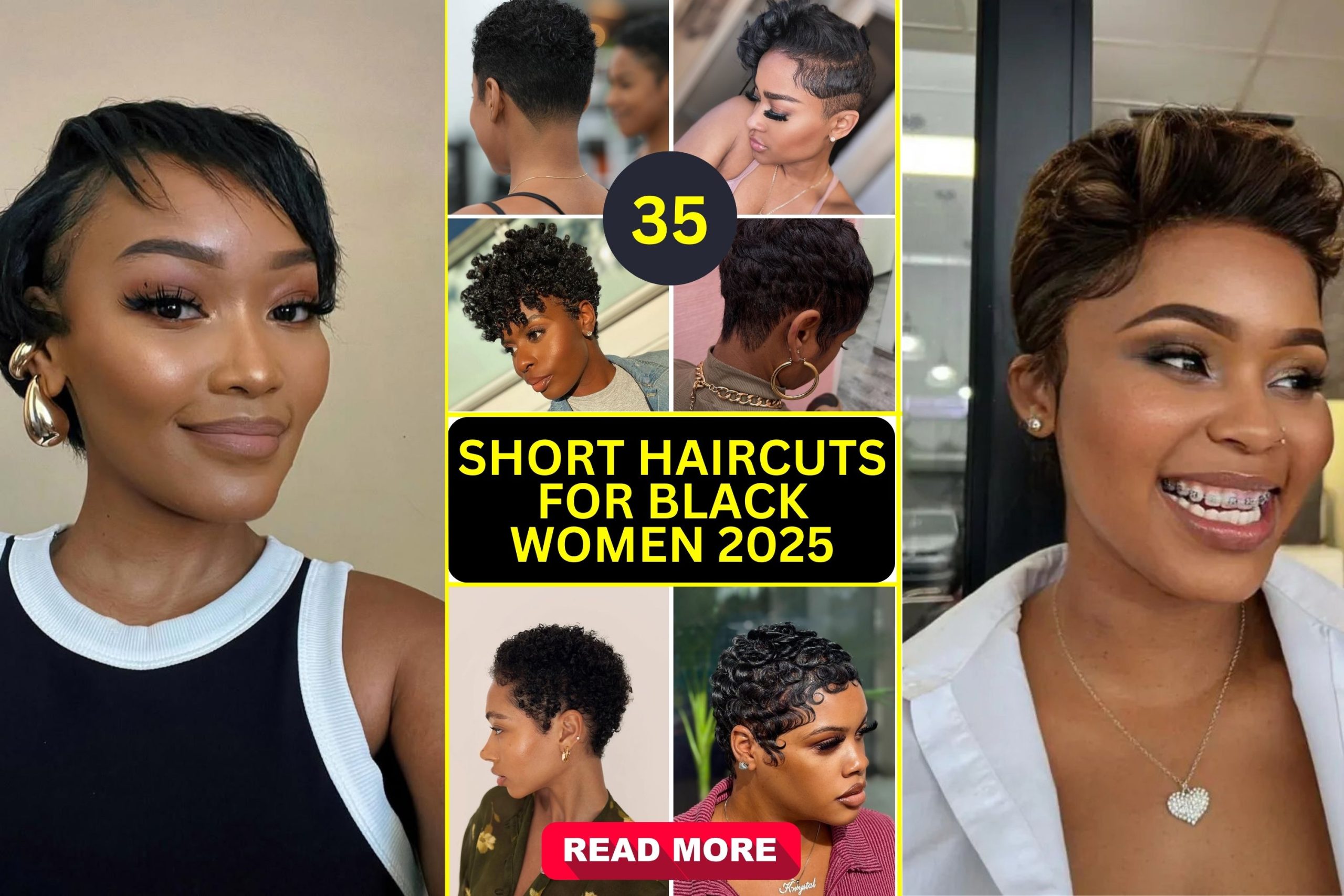 35 Short Haircuts for Black Women 2025 – Trendy, Chic and Effortless