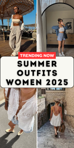 35 Summer Outfits Women 2025 – Trendy and Chic Looks for Every Occasion