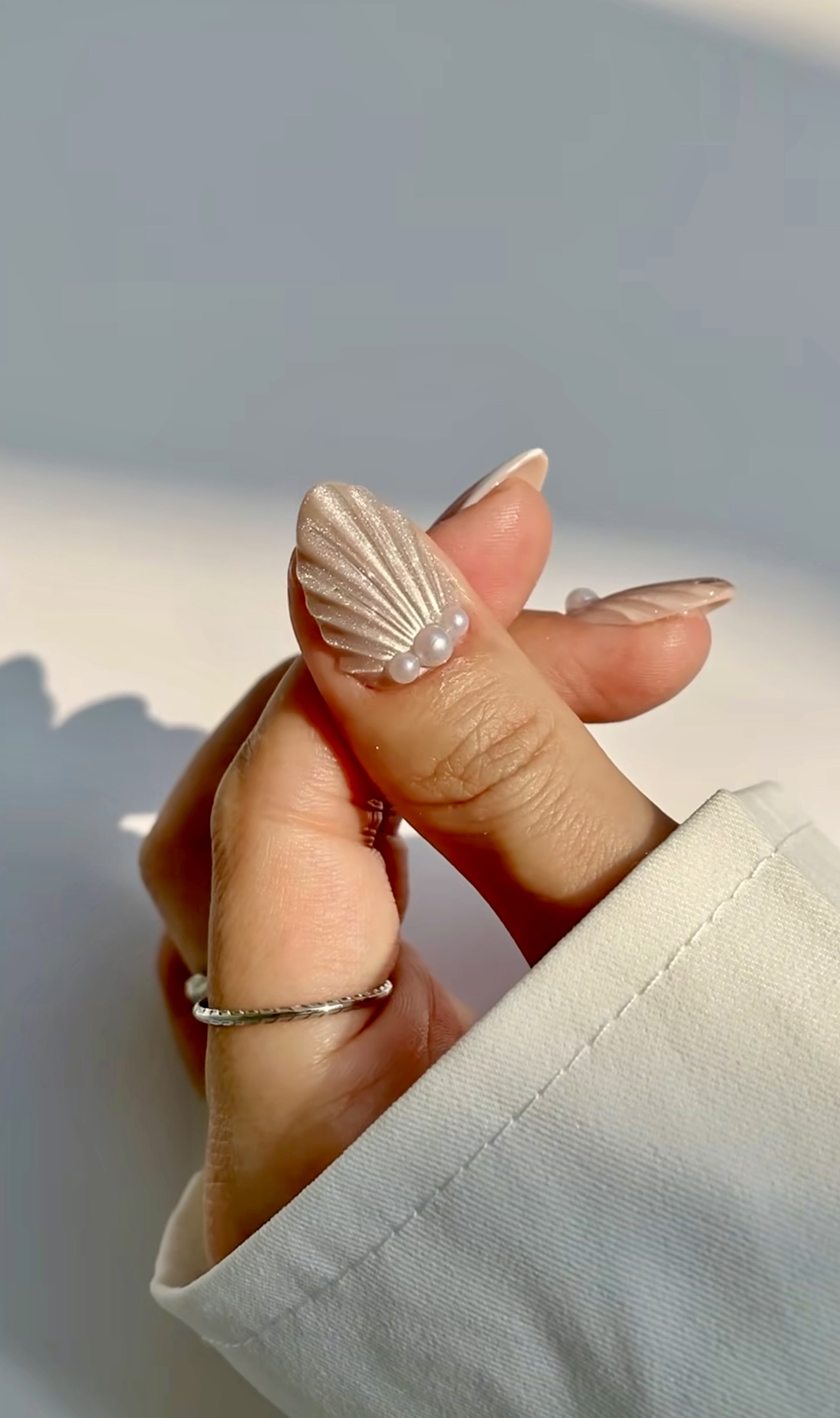 30 Shell Nails 2025 That Bring the Ocean to Your Fingertips - divagaze.com