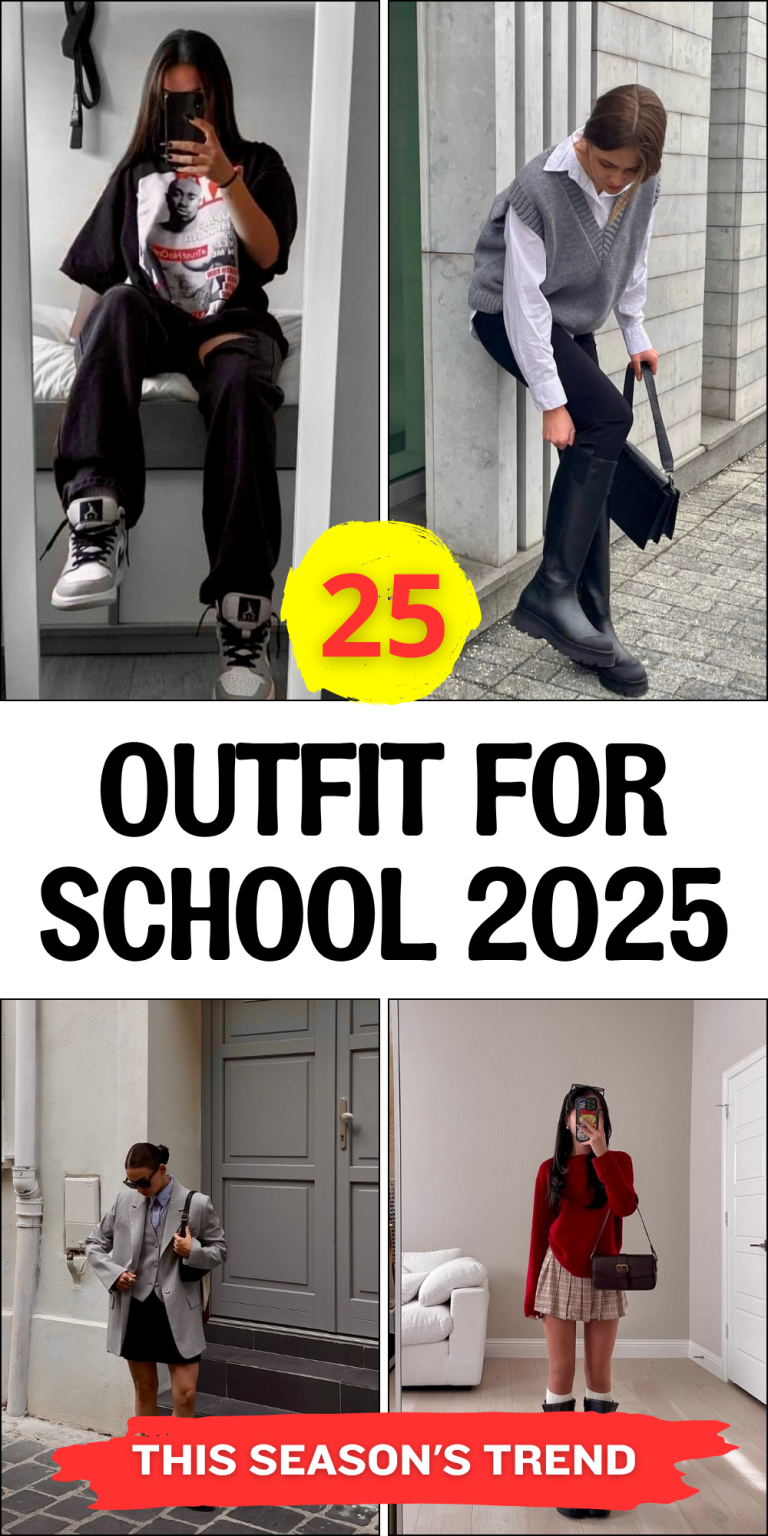25 Outfit Ideas for School 2025 You’ll Actually Wear - divagaze.com