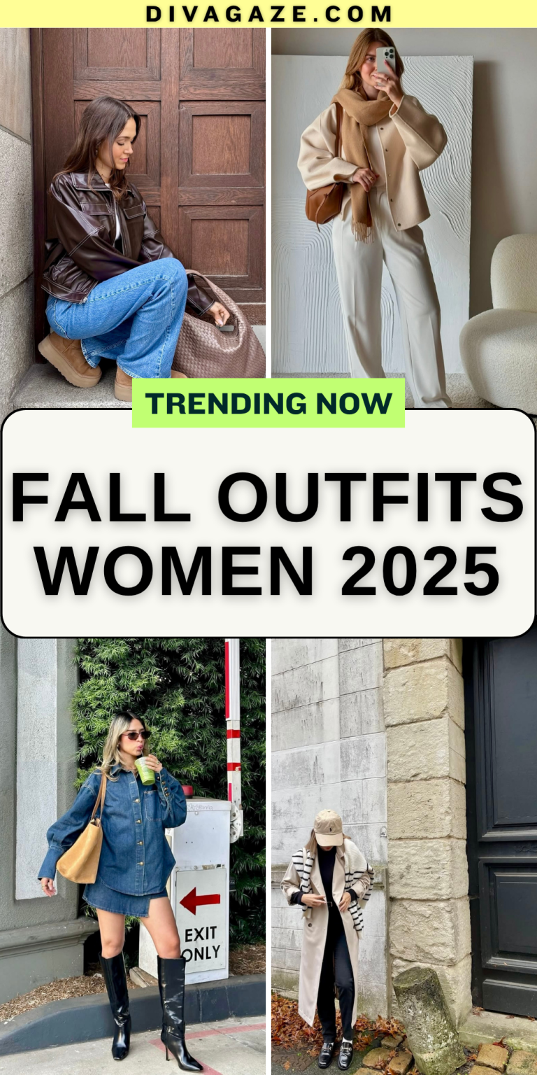 35 Fall Outfits Women Love in 2025: Classy and Trendy Looks - divagaze.com