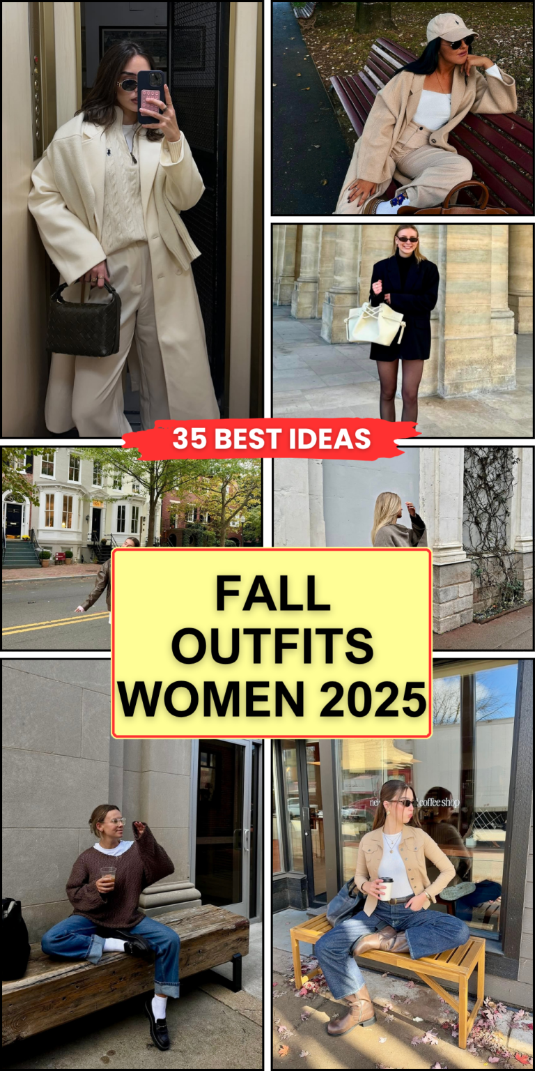 35 Fall Outfits Women Love in 2025: Classy and Trendy Looks - divagaze.com