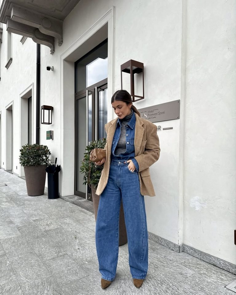 35 Denim on Denim Outfit 2025 Ideas to Try Now - divagaze.com